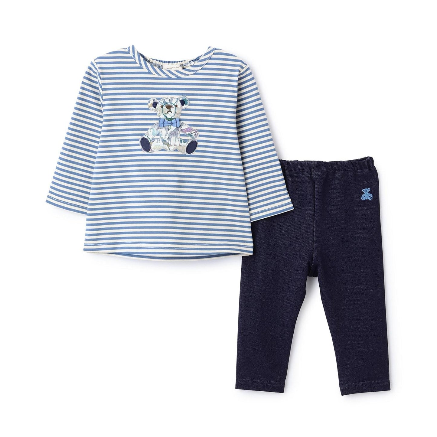 Q for Zoo泰迪熊長袖T恤套裝