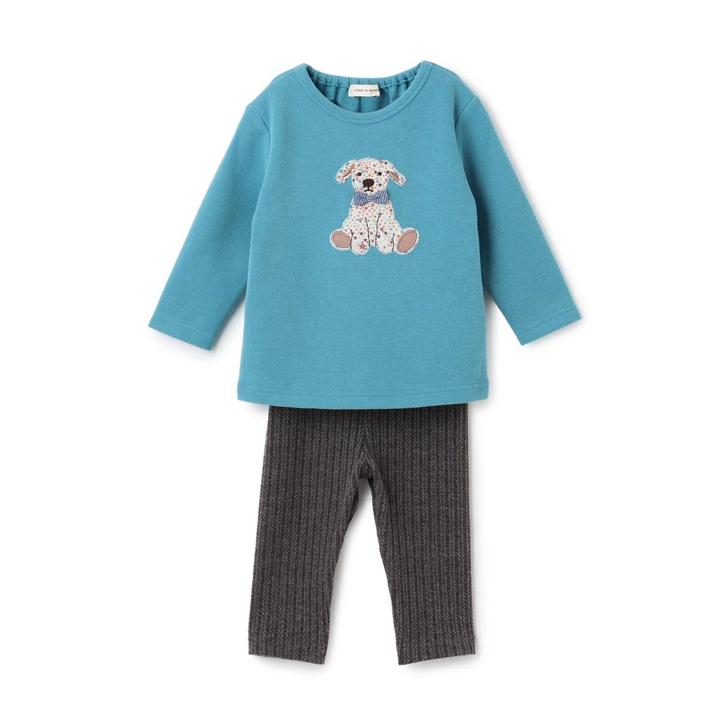 Liberty Adela 傑克狗印花衛衣套裝