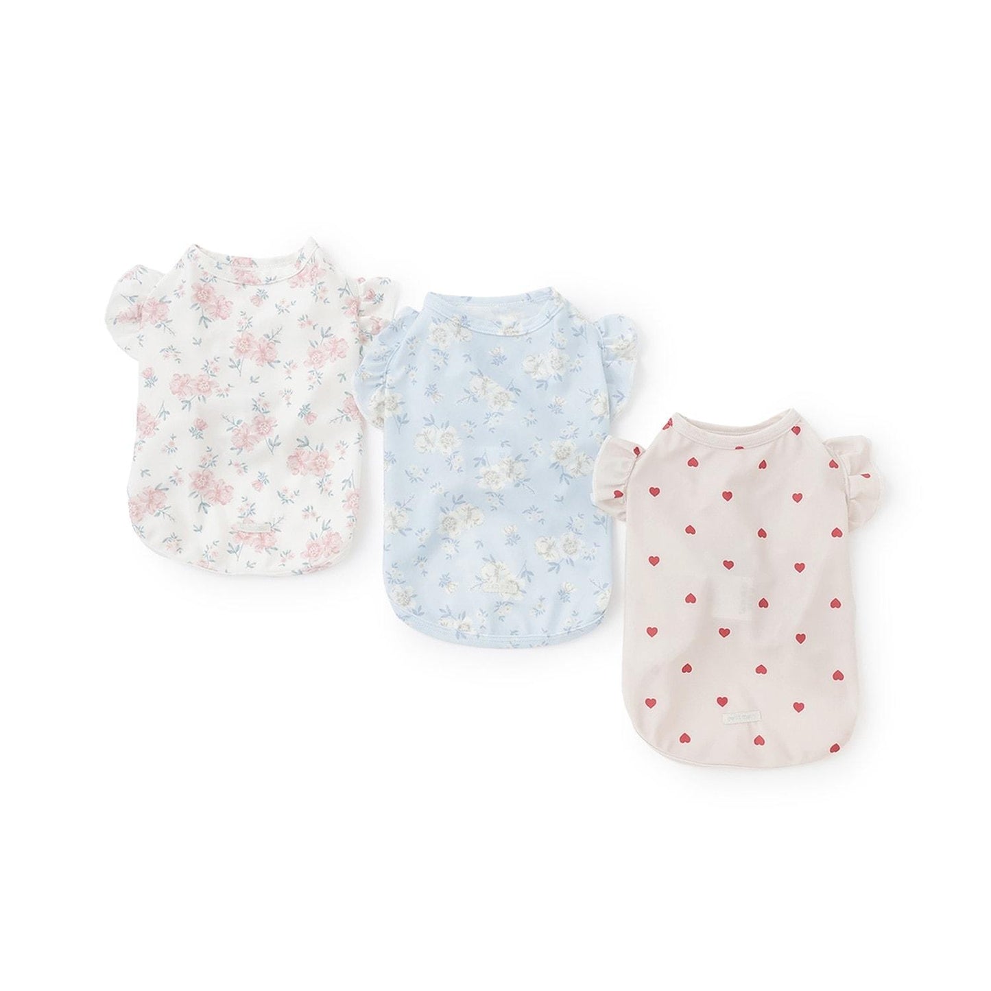 【DOG】【SWIM】荷葉邊圖案背心