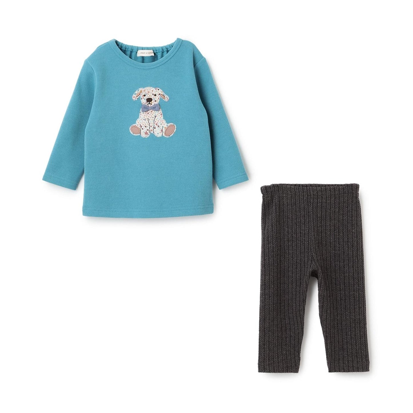 Liberty Adela 傑克狗印花衛衣套裝