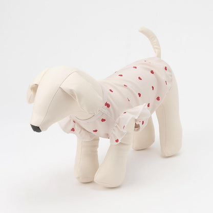 【DOG】【SWIM】荷葉邊圖案背心