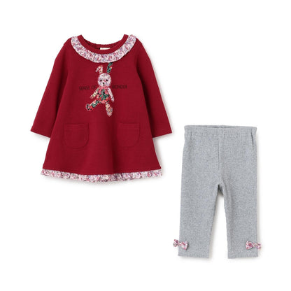 Liberty兔熊連衣裙套裝