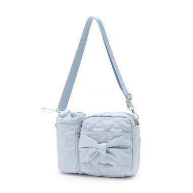 帶有飲料瓶掛架三用斜挎包