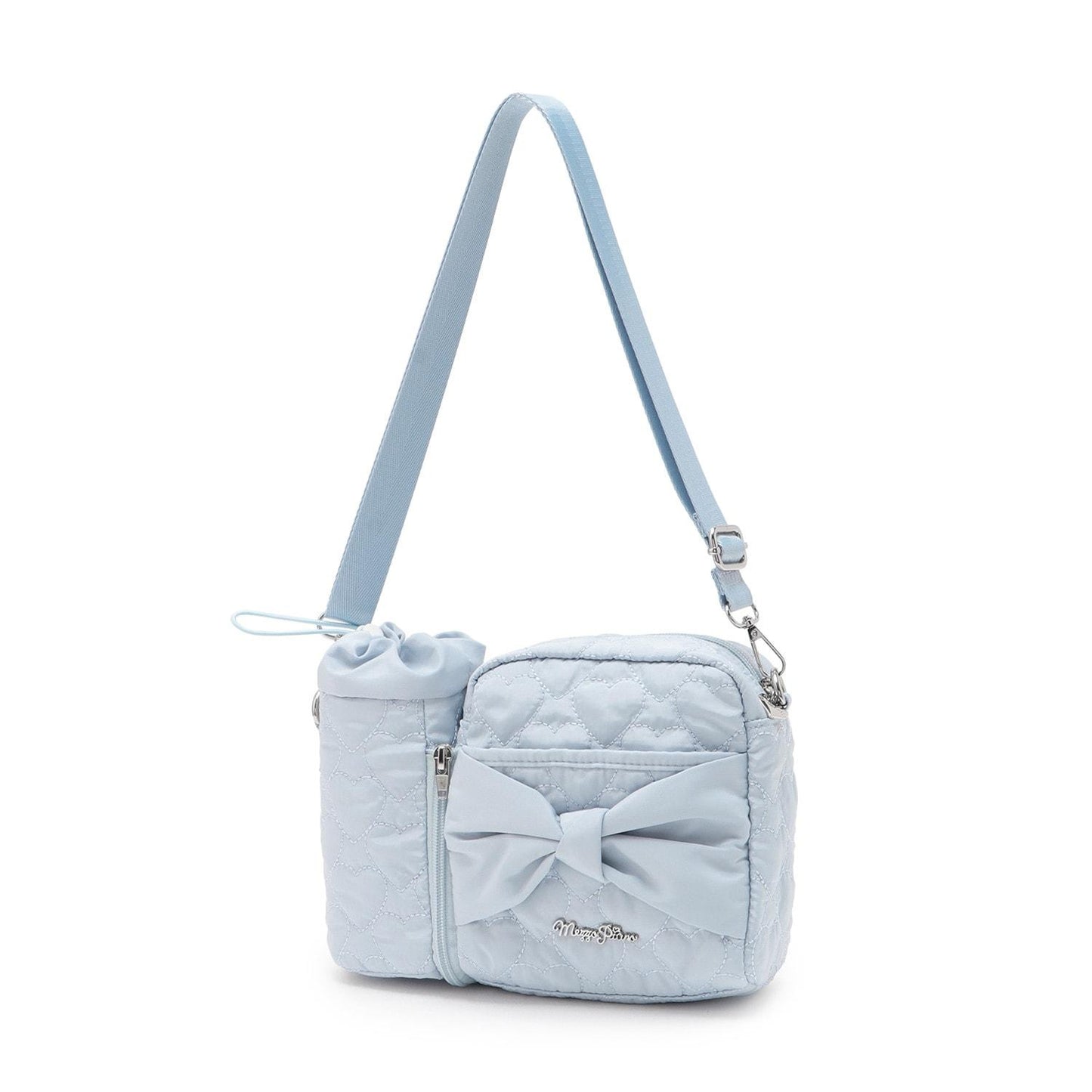 帶有飲料瓶掛架三用斜挎包