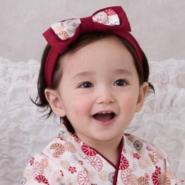 和風蝴蝶結髮帶