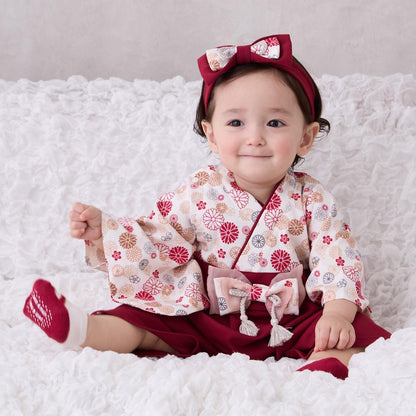 和風蝴蝶結髮帶