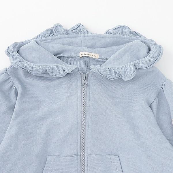 【可成套搭配】【防起球加絨】蝴蝶結條紋全拉鍊衛衣