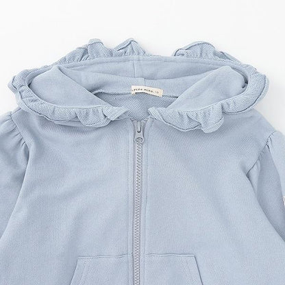 【可成套搭配】【防起球加絨】蝴蝶結條紋全拉鍊衛衣