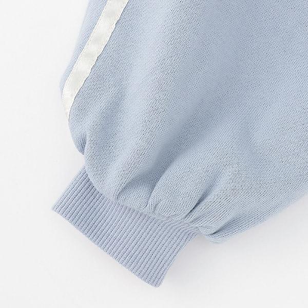 【可成套搭配】【防起球加絨】蝴蝶結條紋全拉鍊衛衣