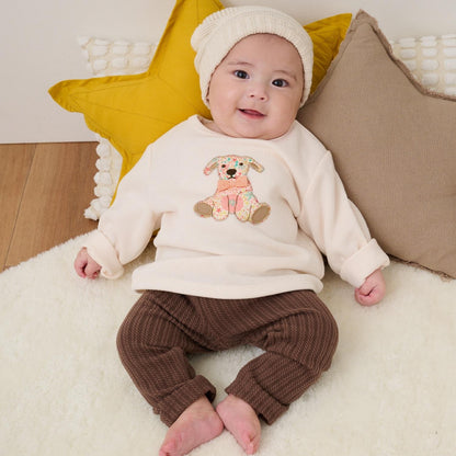 Liberty Adela 傑克狗印花衛衣套裝