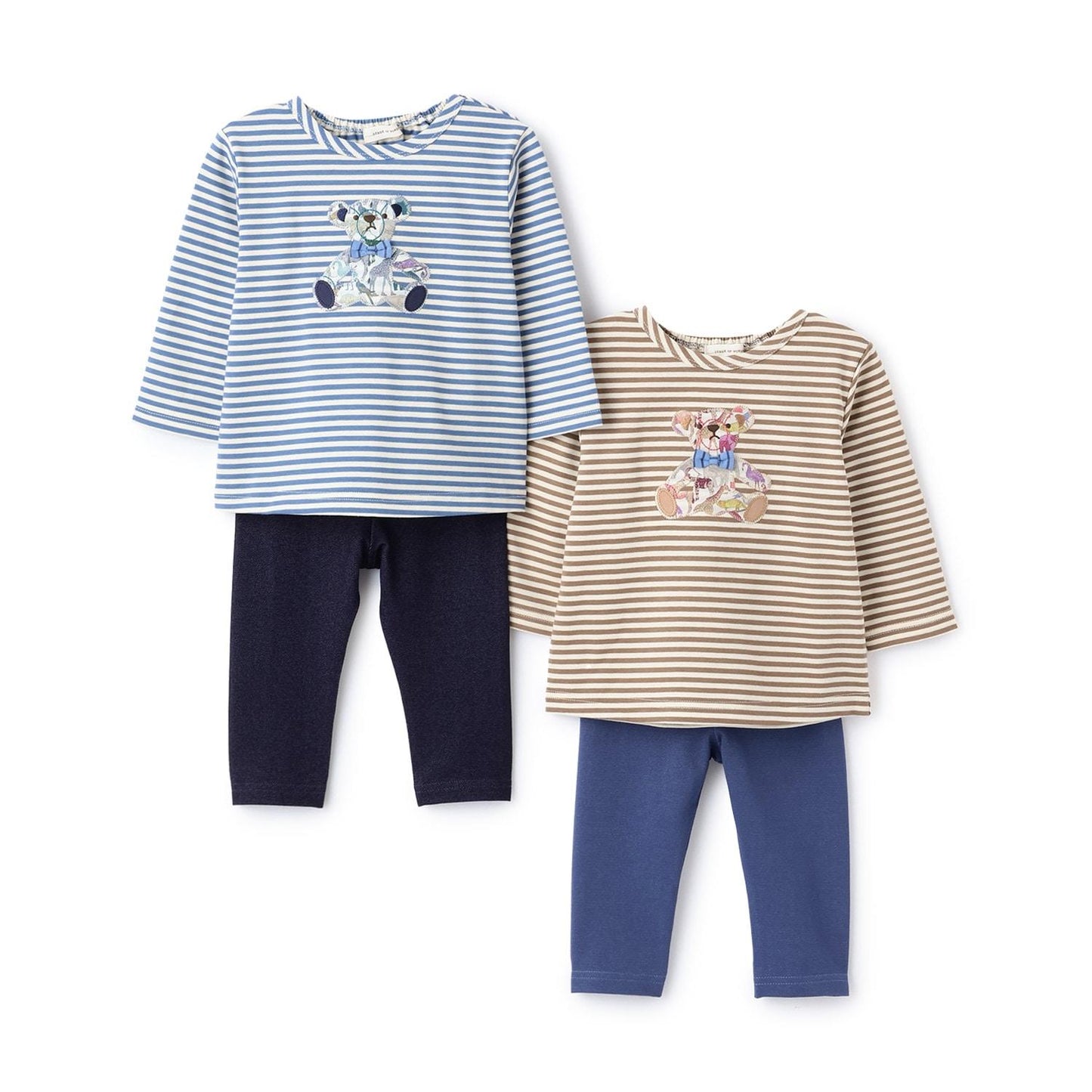 Q for Zoo泰迪熊長袖T恤套裝