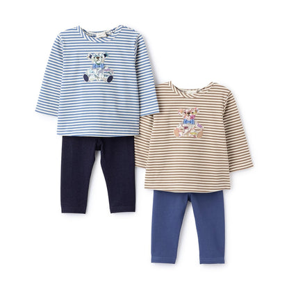 Q for Zoo泰迪熊長袖T恤套裝