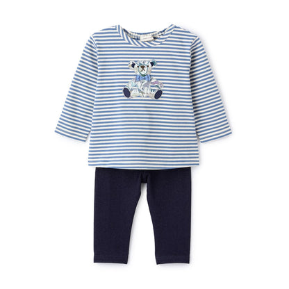 Q for Zoo泰迪熊長袖T恤套裝