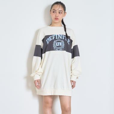 【7days】拼接連衣裙