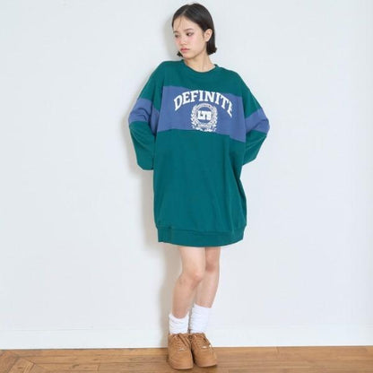 【7days】拼接連衣裙