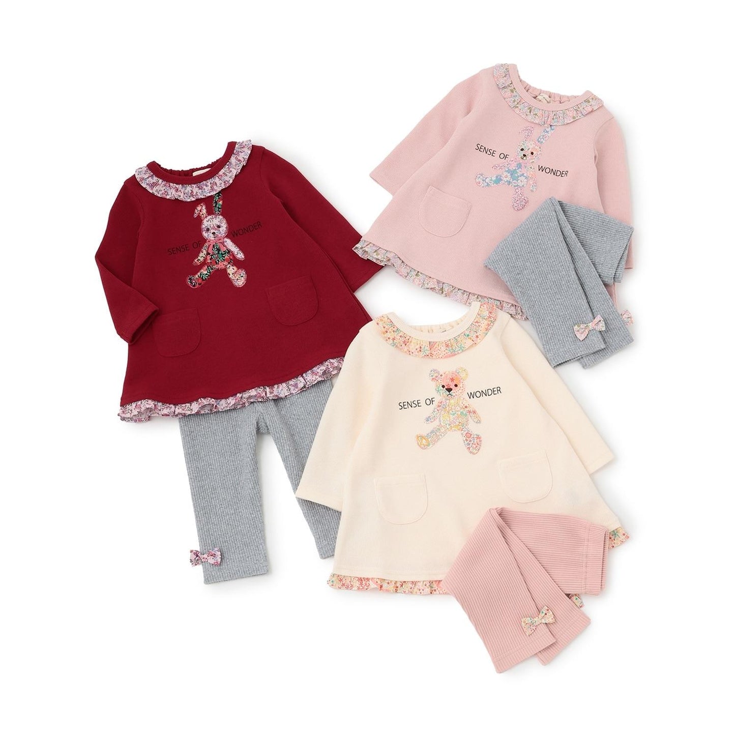 Liberty兔熊連衣裙套裝