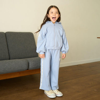 【可成套搭配】【防起球加絨】蝴蝶結條紋全拉鍊衛衣