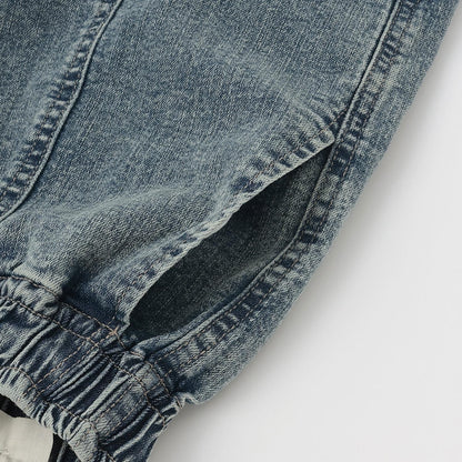 【LTXC】【速幹】【彈力】牛仔工裝褲