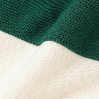 【7days】拼色格紋標誌衛衣