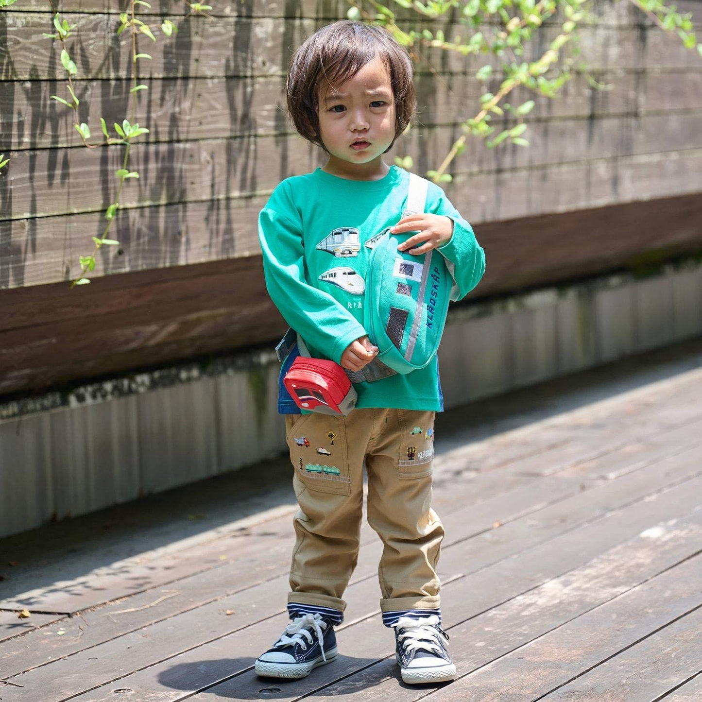 電車造型單肩包