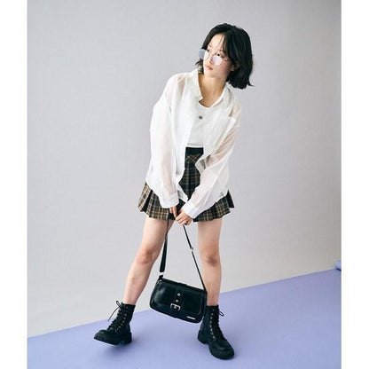 帶內搭透視襯衫