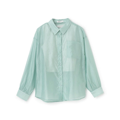 帶內搭透視襯衫