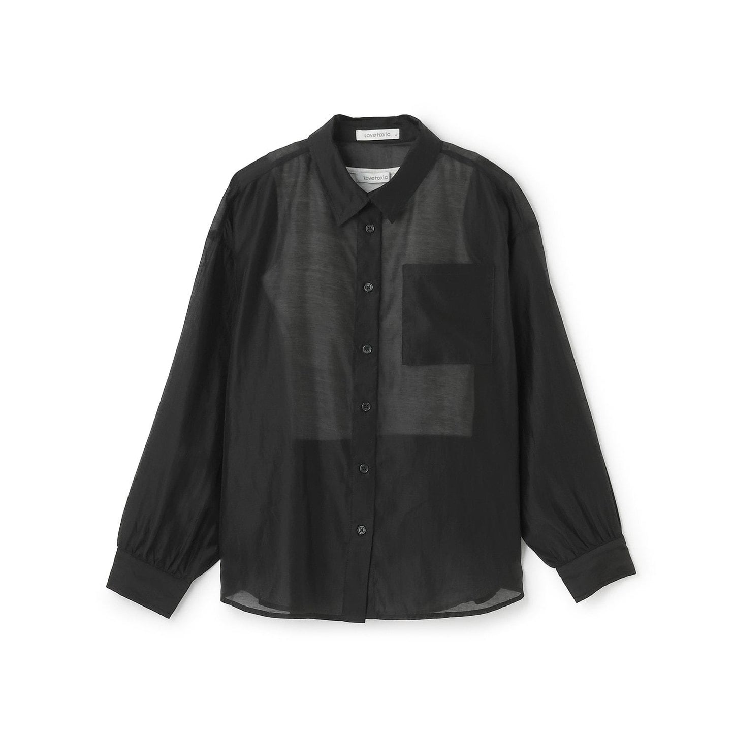 帶內搭透視襯衫