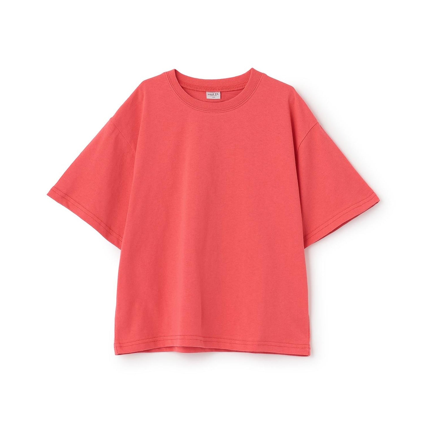 【純棉100%】背部豎排標語短袖T恤