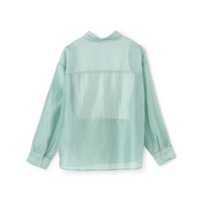 帶內搭透視襯衫