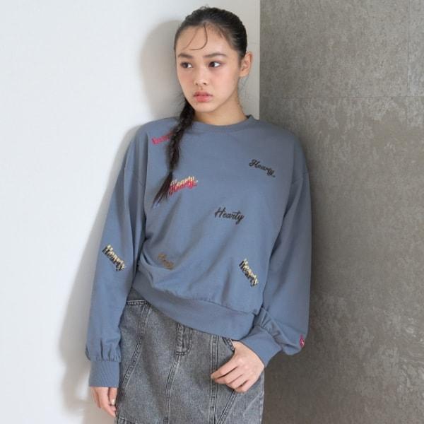 【7days】吸水速幹logo圖案衛衣