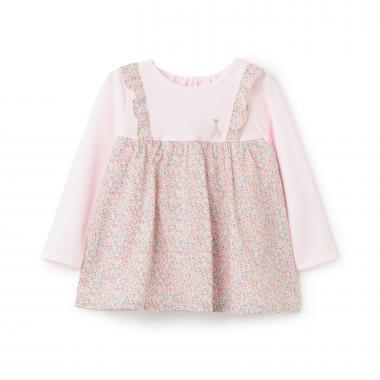 花卉圖案長款上衣【日本製造】