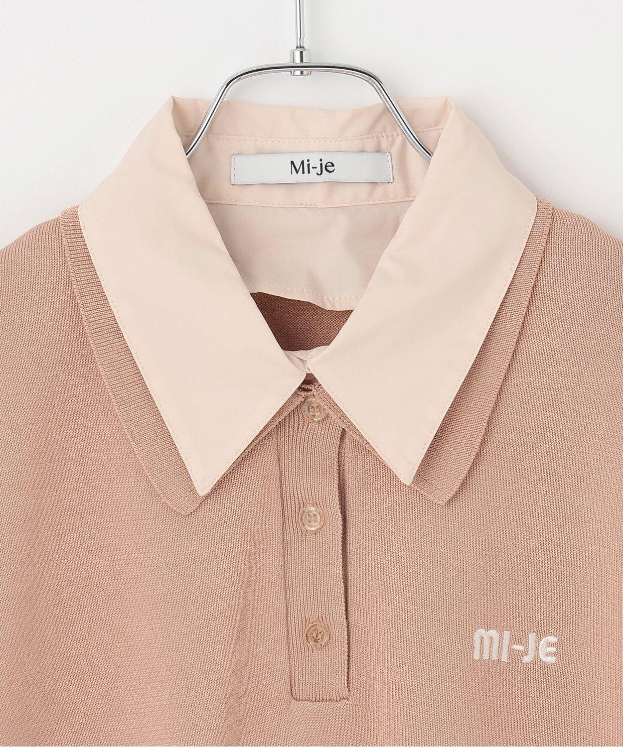 蝴蝶結袖拼接針織衫【韓國時尚】