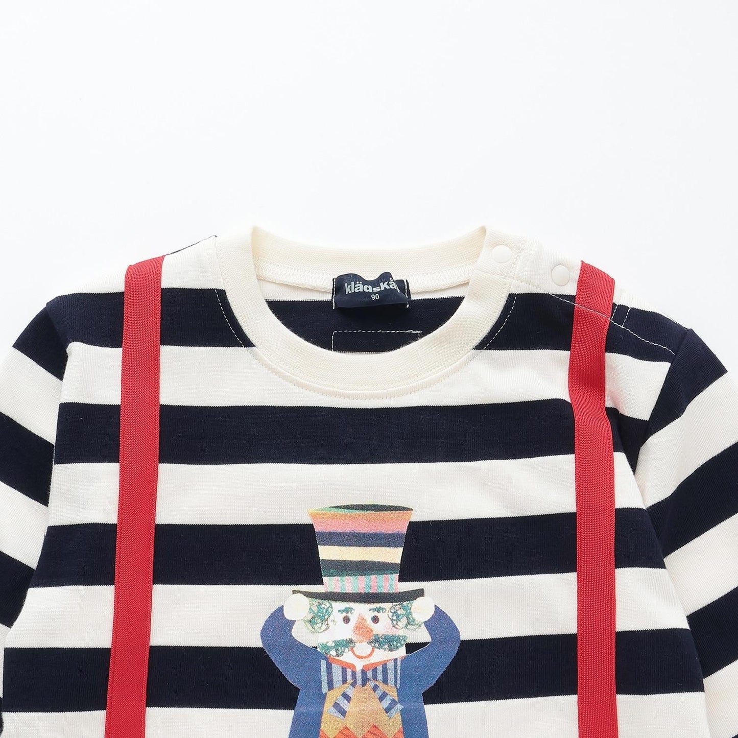 【コロボックル】條紋長袖T恤