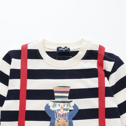 【コロボックル】條紋長袖T恤