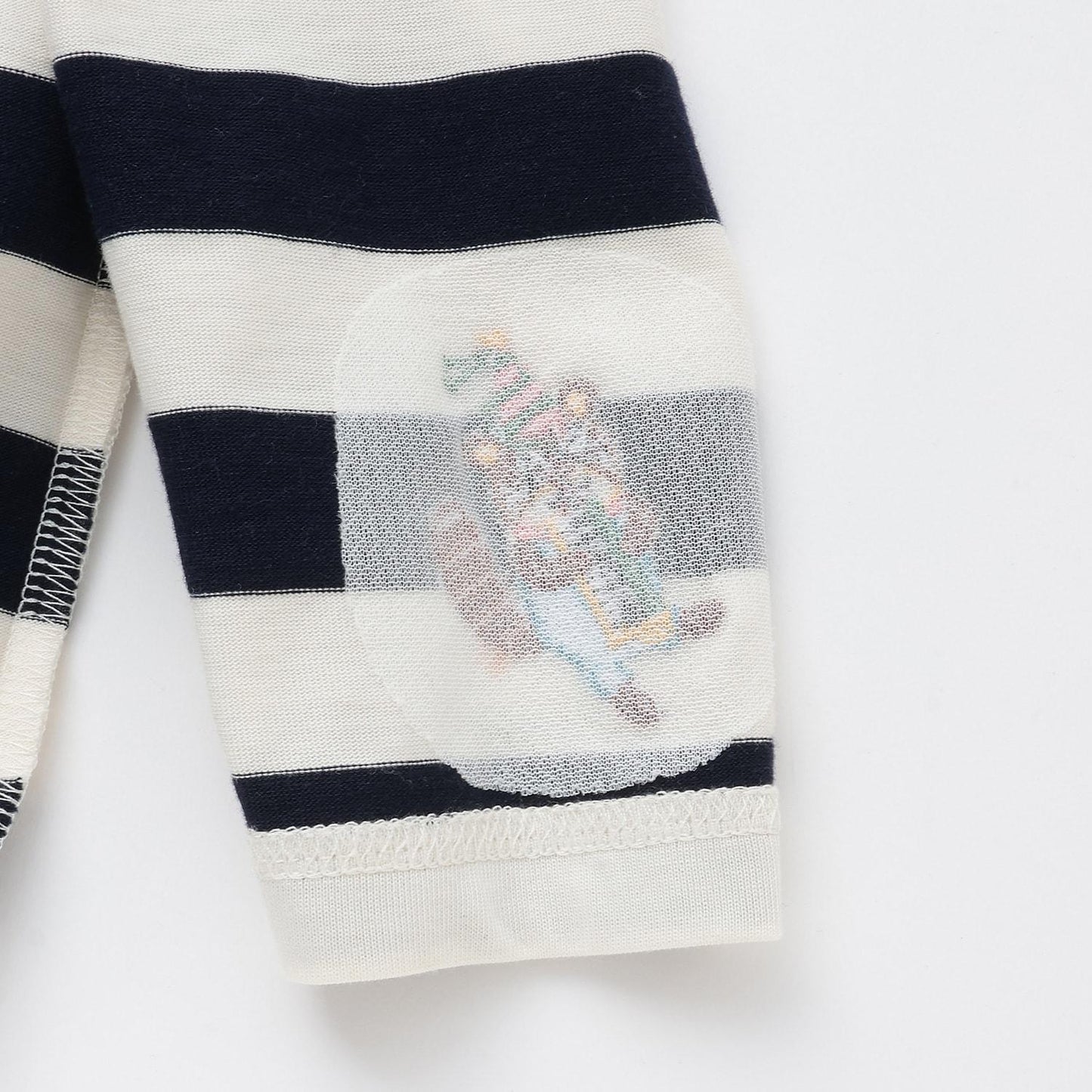 【コロボックル】條紋長袖T恤