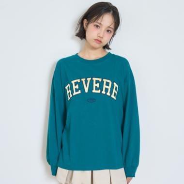 【GOODPRICE】【LTXC】標誌印花寬鬆長袖T恤