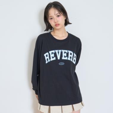 【GOODPRICE】【LTXC】標誌印花寬鬆長袖T恤