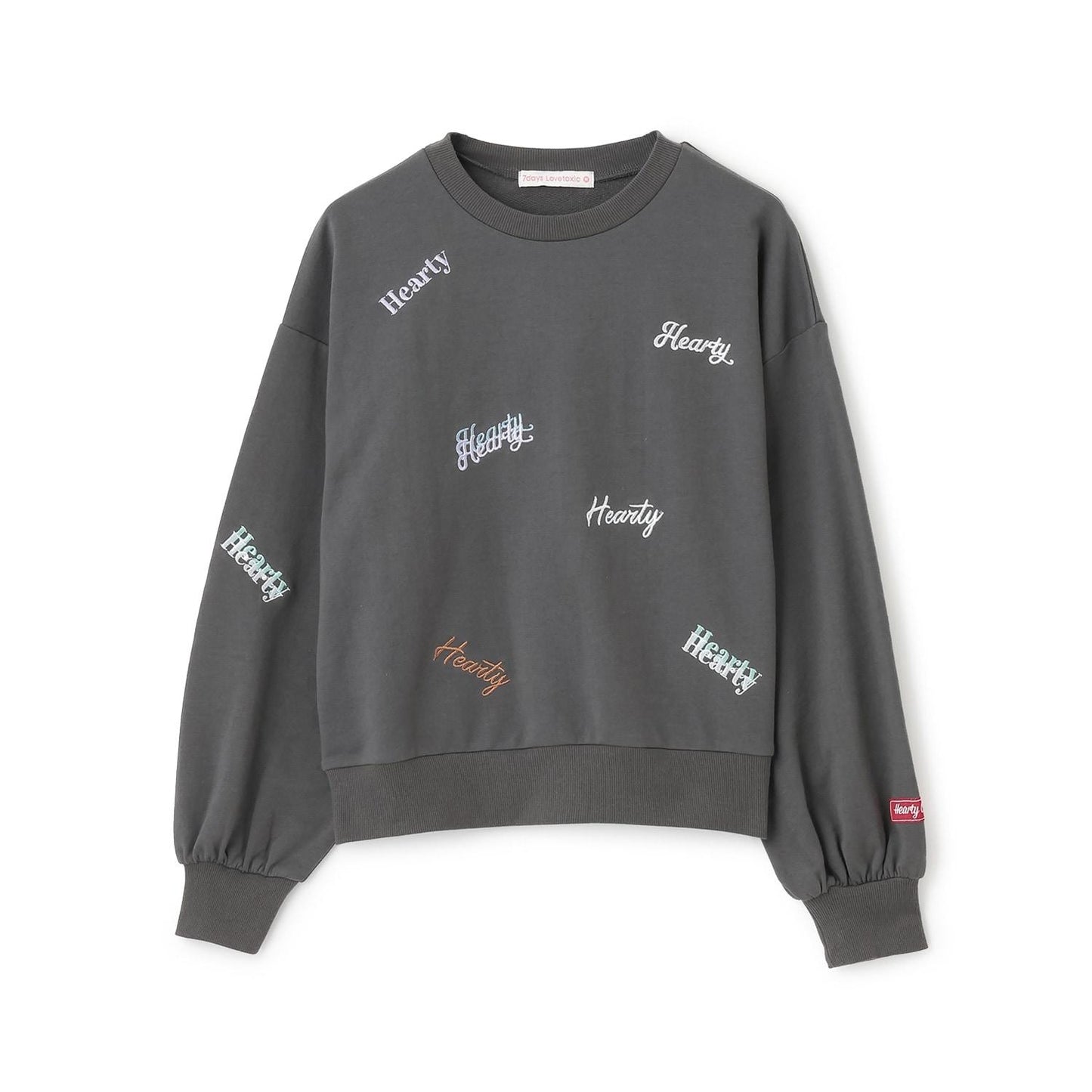 【7days】吸水速幹logo圖案衛衣