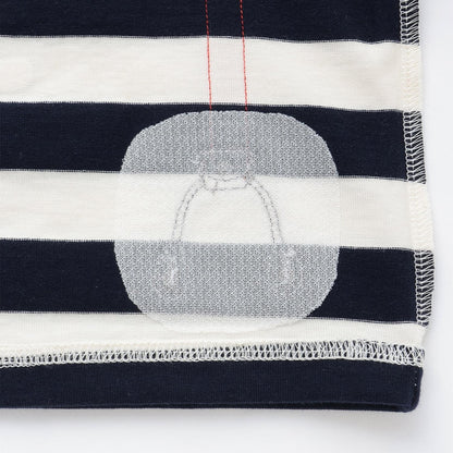 【コロボックル】條紋長袖T恤