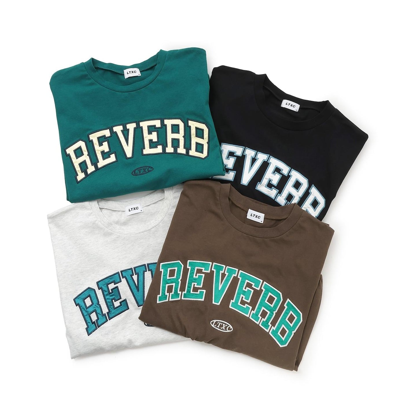 【GOODPRICE】【LTXC】標誌印花寬鬆長袖T恤