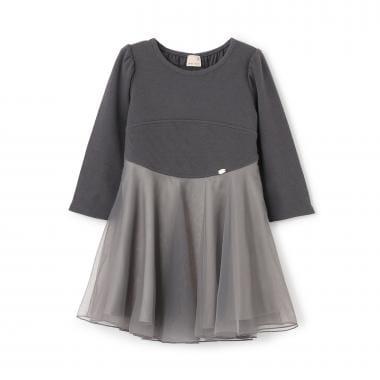 【リンク】荷葉邊網紗連衣裙