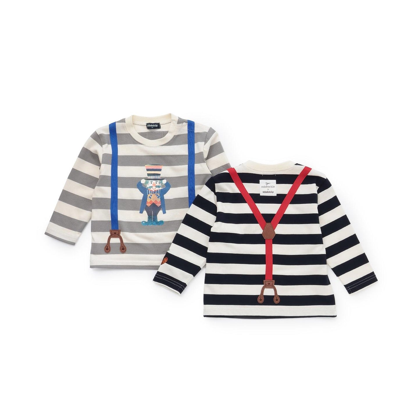 【コロボックル】條紋長袖T恤