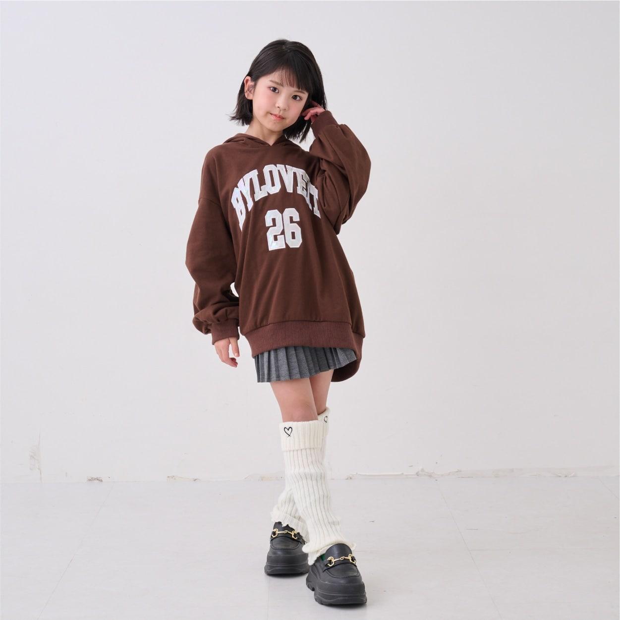 極光拼接長袖連帽衛衣