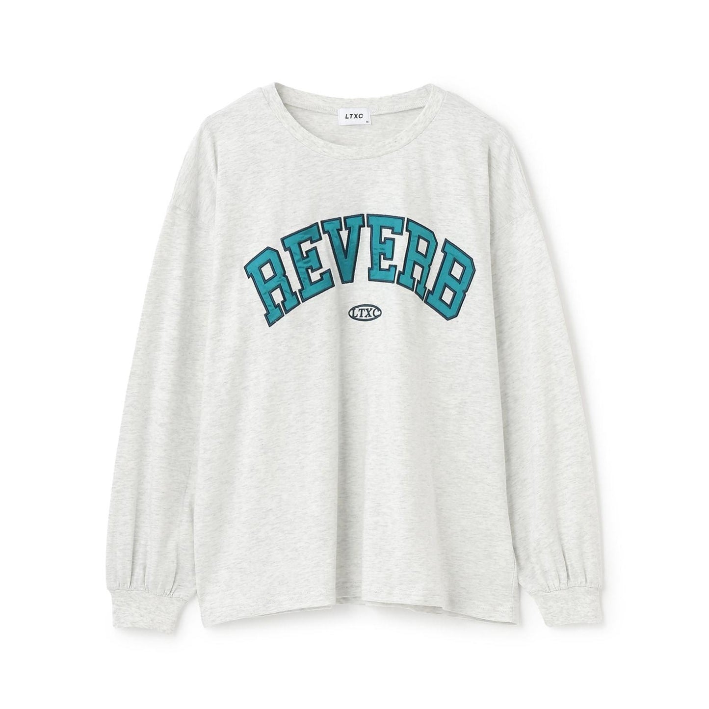 【GOODPRICE】【LTXC】標誌印花寬鬆長袖T恤