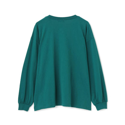 【GOODPRICE】【LTXC】標誌印花寬鬆長袖T恤