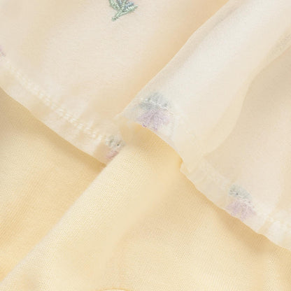 吊帶刺繡連體衣