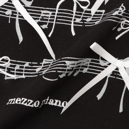 蝴蝶結&音符長袖T恤♪