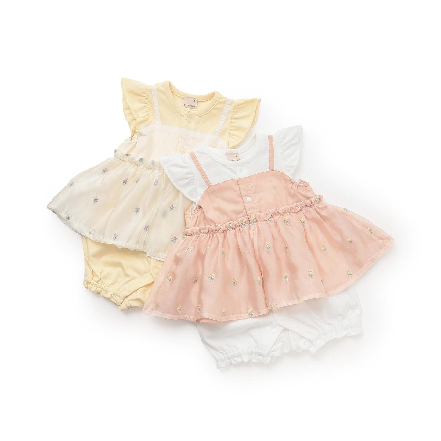 吊帶刺繡連體衣