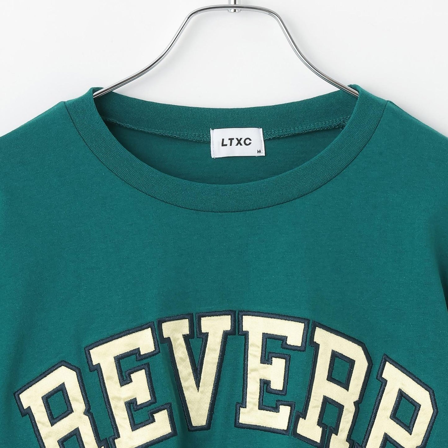 【GOODPRICE】【LTXC】標誌印花寬鬆長袖T恤