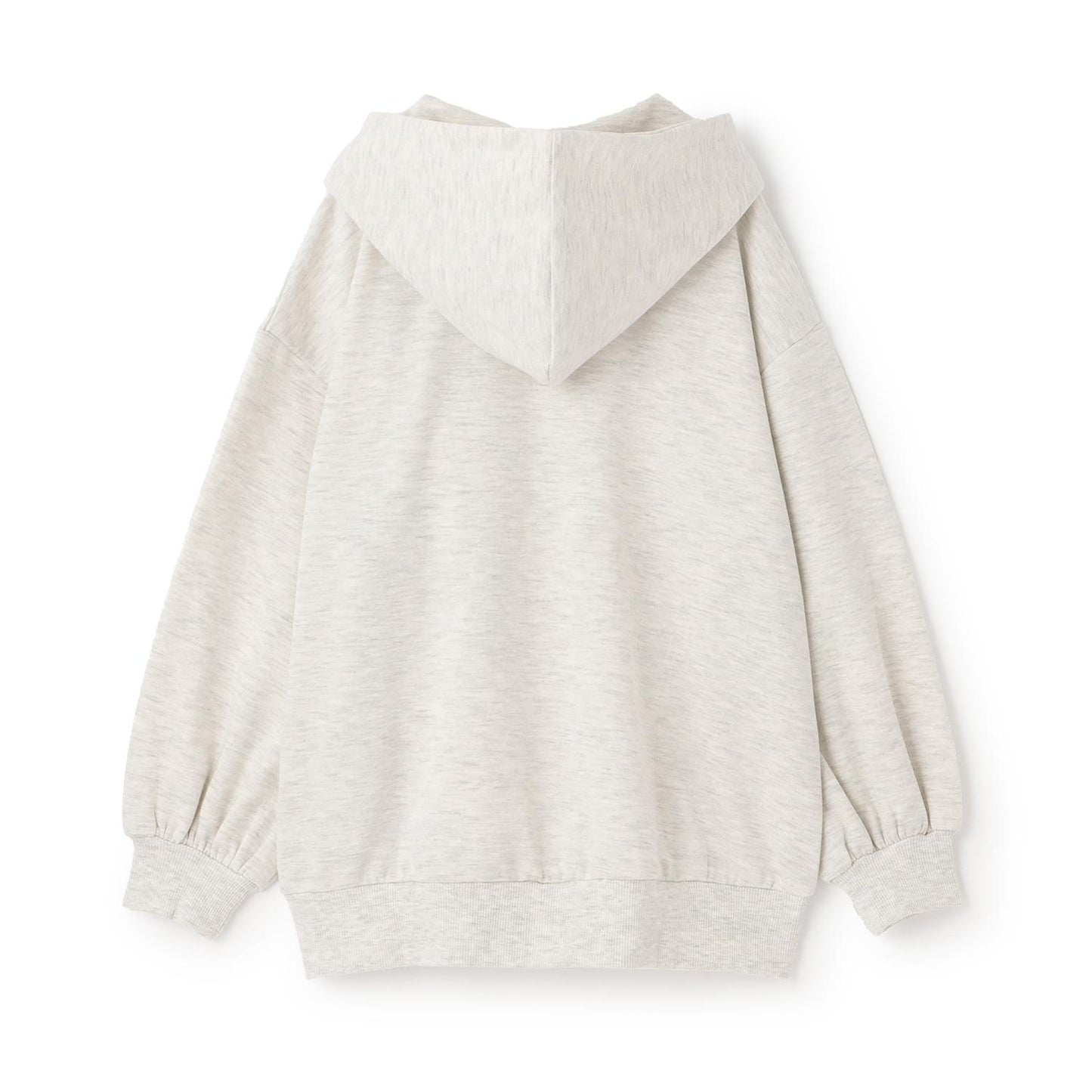 極光拼接長袖連帽衛衣